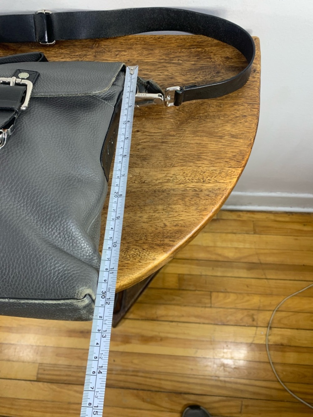 Rudsak made in Canada large unisex computer leather bag - Picture 11 of 14